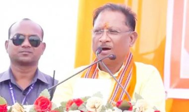 कर्मा महोत्सव और आदर्श विवाह में शामिल हुए CM विष्णुदेव साय