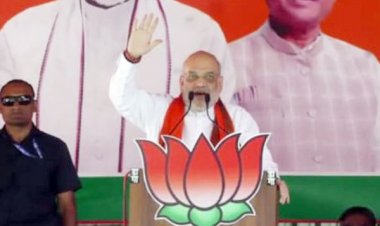 नक्सलियों के गढ़ में गरजे अमित शाह, कहा- सरेंडर कर दो नहीं तो कर समाप्त देंगे