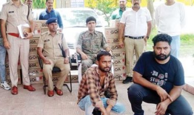 कार से शराब तस्करी, भिलाई के दो आरोपी बंदी