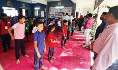 समर कैंप में विद्यार्थी बढ़-चढक़र ले रहे हिस्सा