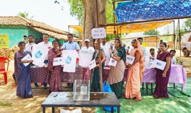 जल जगार उत्सव मेें पीकू ने बताया पानी का महत्व