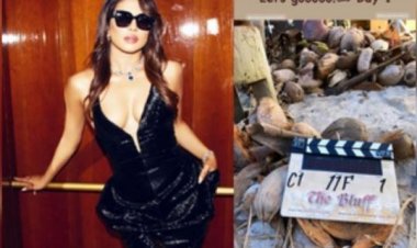 प्रियंका चोपड़ा ने ऑस्ट्रेलिया में शुरू की 'द ब्लफ' की शूटिंग