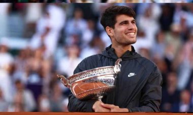 लाल बजरी के नए बादशाह बने कार्लोस अल्कारेज, अलेक्जेंडर ज्वेरेव को हराकर जीता फ्रेंच ओपन