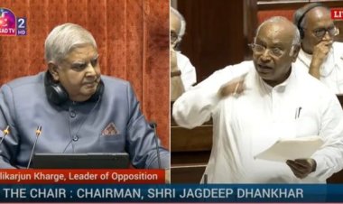 साहब! आप कभी दिल ही निकाल लेते हैं तो कभी भेजा राज्यसभा में मोदी सरकार पर गरजते हुए अचानक शायरी करने लगे Mallikarjun Kharge