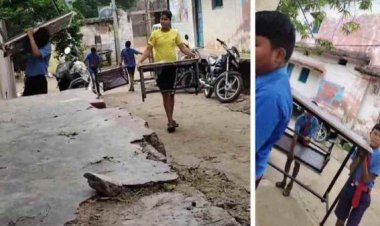 CG NEWS : स्कूली बच्चों से मजदूरी करा रहे शिक्षक,