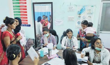 मेकाहारा के सीनियर डॉक्टरों की टीम रही मौजूदगी में 6 सौ अधिक लोगों ने कराया स्वाथ्य जांच