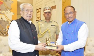 राज्यपाल हरिचंदन को मुख्यमंत्री साय ने सुदीर्घ और स्वस्थ जीवन की दी शुभकामनाएं