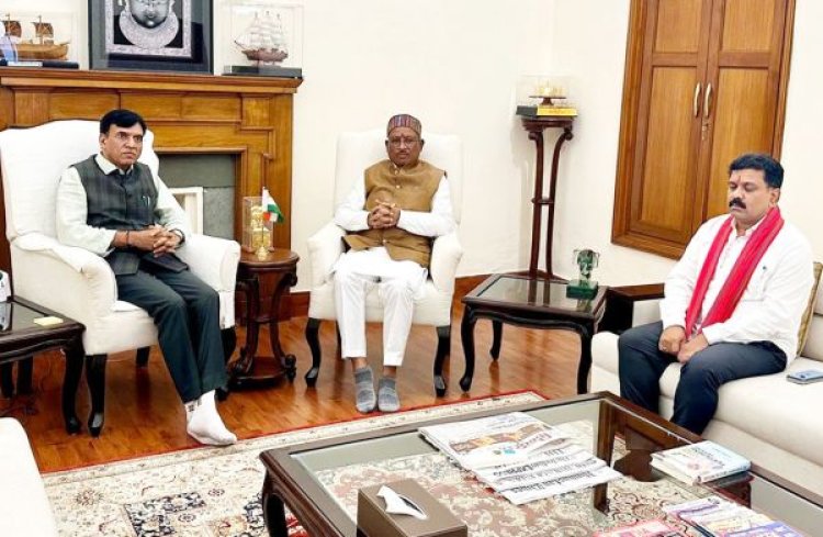 CM विष्णुदेव साय ने नई दिल्ली में केंद्रीय मंत्री डॉ. मनसुख मंडाविया से की मुलाकात