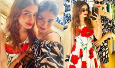 रवीना टंडन अपनी बेटी राशा के साथ स्पेन में मना रही हैं छुट्टियां