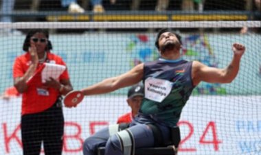 पेरिस पैरालंपिक : योगेश कथुनिया ने डिस्कस थ्रो में जीता रजत पदक