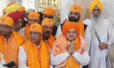 बिहार : भाजपा के राष्ट्रीय अध्यक्ष जेपी नड्डा श्री हरमंदिर साहिब गुरुद्वारा पहुंचे, मत्था टेका