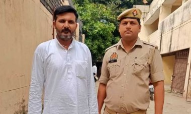 संभल : 5 लाख रुपए की रंगदारी मांगने और धमकी देने के आरोप में कांग्रेस पार्टी के जिलाध्यक्ष को गिरफ्तार