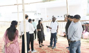 कलेक्टर ने राज्योत्सव की तैयारियों का लिया जायजा