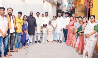 रायपुर दक्षिण में राजिम विधायक रोहित साहू ने किया सघन जनसंपर्क