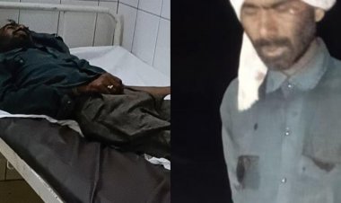 शिवपुरी में सड़क दुर्घटना का शिकार हुआ बाइक सवार:खुद चलकर एम्बुलेंस में बैठा, जिला अस्पताल में तोड़ दिया दम