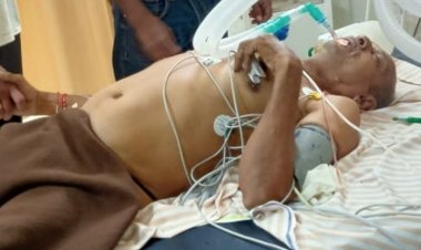 पड़ोसियों पर बुजुर्ग को कीटनाशक पिलाने का आरोप:एक दिन पहले जमीन को लेकर हुआ था विवाद, दूसरे पक्ष ने भी दर्ज कराई शिकायत