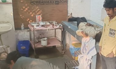 अंजड में हुए रोड एक्सीडेंट में एक युवक की मौत:एक गंभीर घायल, जिला अस्पताल रेफर, ग्राम छापरी मार्ग पर हुआ हादसा