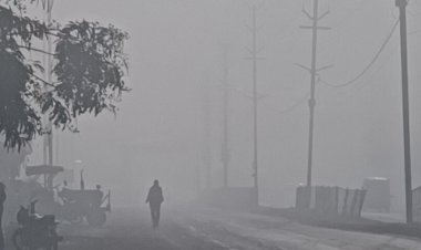 अशोकनगर में बादल छटते ही बढ़ी ठंड:तापमान 6 डिग्री तक लुढ़का, सुबह 3 घंटे छाया रहा कोहरा