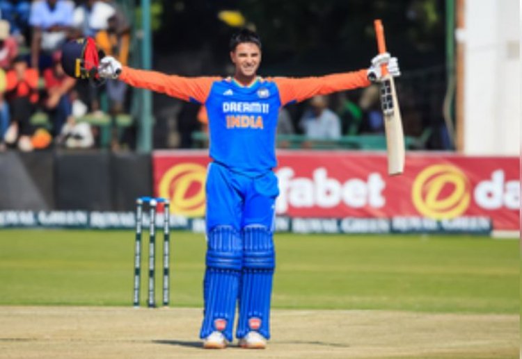 अभिषेक शर्मा ने किसी भारतीय द्वारा सबसे तेज टी20 शतक के रिकॉर्ड की बराबरी की