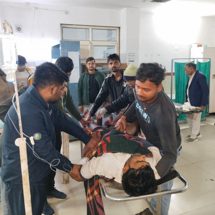 दतिया में आपसी रंजिश में फायरिंग:गोली लगने से एक युवक घायल, खेत के पानी को लेकर चल रहा था विवाद