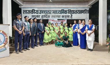 विकासखंड स्तरीय स्काउट-गाइड शिविर का भव्य समापन