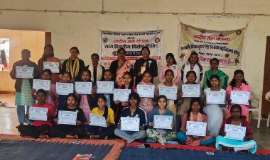 जशपुर: राष्ट्रीय सेवा योजना विशेष शिविर का हुआ समापन समारोह…......