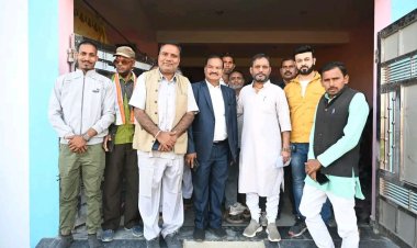 अखिल भारतीय कांग्रेस कमेटी नवागढ़ से युवा विंग एनएसयूआईं के जिला उपाध्यक्ष छात्र नेता परमेश्वर पात्रे ने पेश की दावेदारी