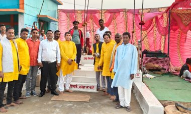 ग्राम पंचायत पचीरा में हुआ सूर्य बाबा धाम का निर्माण....