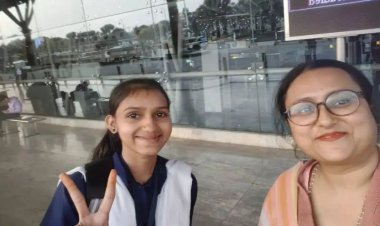 राजधानी स्थित मायाराम सुरजन हायर सेकेंडरी स्कूल की छात्रा युक्ता मुखी साहू प्रधानमंत्री नरेंद्र मोदी के साथ 'परीक्षा पर चर्चा' कार्यक्रम में शामिल होने के लिए चयनित