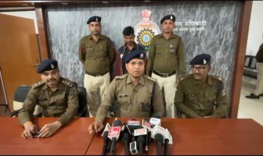 जांजगीर: एक तरफा प्यार की शिकार हुई मृतिका"आरोपी जम्मू भागने की फिराक में था  "8 घंटे में शातिर कातिल पुलिस के गिरफ्त में.....