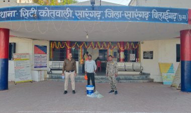 आबकारी एक्ट की बड़ी कार्यवाही दो आरोपी गिरफ्तार" दो अलग अलग प्रकरण मे 70 लीटर अवैध महुआ शराब....