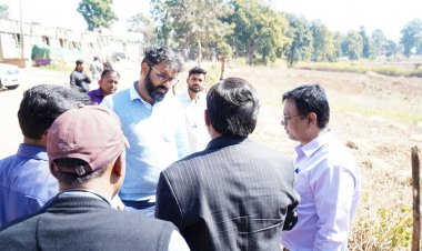 जशपुर:सन्ना तहसील में बनेगी तीरंदाजी अकादमी "कलेक्टर श्री रोहित व्यास ने तीरंदाजी अकादमी हेतु प्रस्तावित स्थल का किया निरीक्षण.... पढ़िए पूरी खबर