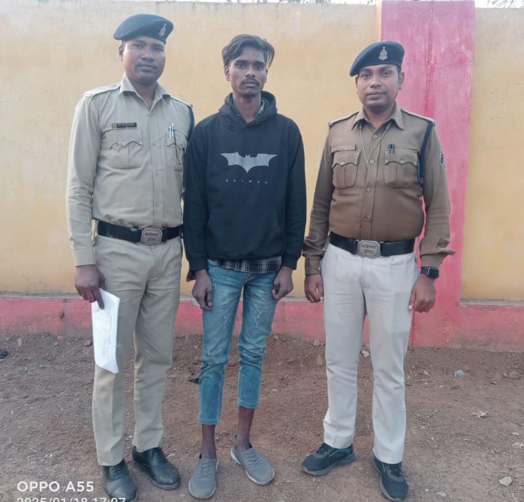 नाबालिक बालिका को शादी का झांसा देकर दैहिक शोषण करने वाला आरोपी को पकड़ने में थाना नवागढ़ पुलिस को मिली सफलता