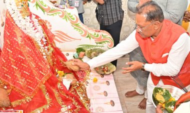 रायपुर: बसंत पंचमी पर मुख्यमंत्री ने पूजा अर्चना कर प्रदेश की खुशहाली की कामना की