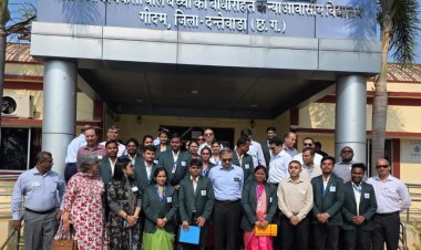 रायपुर : रक्षा मंत्रालय के अधिकारियों ने किया दंतेवाड़ा के विकास कार्यों का अवलोकन