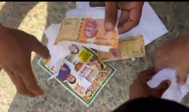 बिलासपुर: भाजपा पार्षद प्रत्याशी मतदाताओं को पैसे बांटते रंगे हाथों पकड़े गए, जनता ने किया विरोध ;वीडियो वायरल...