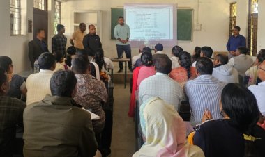 जशपुर:त्रिस्तरीय पंचायत निर्वाचन 2025 सभी विकास खंड में मतदान दलों को दिया जा रहा द्वितीय चरण का प्रशिक्षण