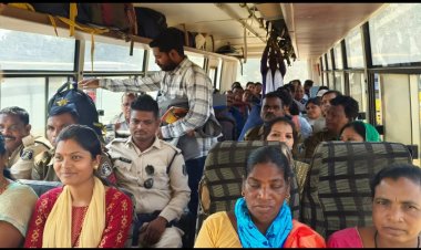 जशपुर:जशपुर, मनोरा, दुलदुला और कुनकुरी जनपद पंचायत क्षेत्रों में मतदान हेतु मतदान दल हुए रवाना 403 मतदान केंद्रों में 20 फरवरी को होंगे मतदान... पढ़िए पूरी खबर