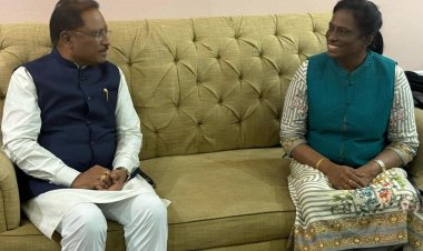 रायपुर : मुख्यमंत्री श्री विष्णु देव साय से भारतीय ओलंपिक संघ की अध्यक्ष पी. टी. उषा ने की भेंट