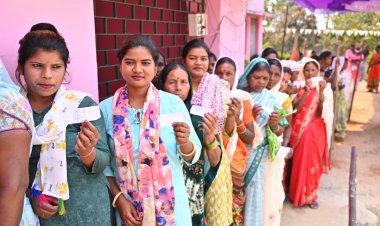 जशपुर:दुलदुला में 72 मतदान केंद्रों में मतदान हुआ संपन्न