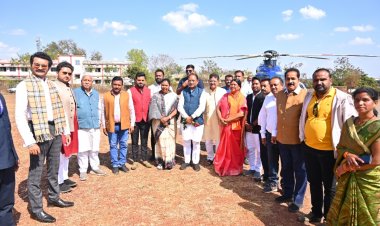 जशपुर: मुख्यमंत्री श्री विष्णु देव साय का जशपुर में किया गया आत्मीय स्वागत