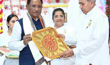 रायपुर : शुभ संकल्पों की होती है समाज और राष्ट्र के उत्थान में महत्वपूर्ण भूमिका - मुख्यमंत्री श्री साय