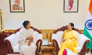 रायपुर : केन्द्रीय महिला एवं बाल विकास मंत्री से मंत्री श्रीमती राजवाड़े ने की सौजन्य मुलाकात.... पढ़िए पूरी खबर