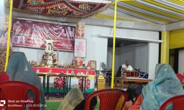 जशपुर: सन्ना में जैन समाज के तत्वाधान में विश्व शान्ति महायज्ञ एवं श्री सिद्ध चक्र महामंडल विधान का आयोजन"सैकड़ों की संख्या में जुटे सर्व समाज के श्रद्धालु .... पढ़िए पूरी खबर 