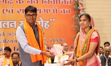 रायपुर : रायगढ़ को विकास की राह पर आगे ले जाने के लिए निरंतर कार्य करेंगे : वित्त मंत्री श्री ओ.पी. चौधरी