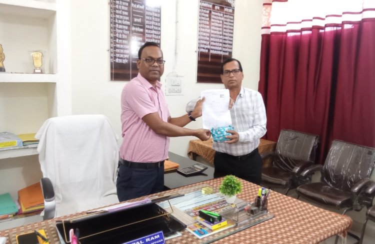 जशपुर:पूरन चंद सोनी के सेवानिवृत्त होने दी गई विदाई