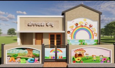 जशपुर:जशपुर में सुंदर आकर्षक रूप में देखने मिलेगा आंगनबाड़ी भवन,कलेक्टर ने हर्रापाठ आंगनबाड़ी केंद्र का किया निरीक्षण,बच्चों को आकर्षित करने सुंदर कलाकृति करने के निर्देश