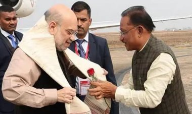रायपुर ब्रेकिंग:आज देर शाम रायपुर पहुंचेंगे अमित शाह; मां दंतेश्वरी का करेंगे दर्शन, नक्सलियों के खिलाफ बनेगी अहम रणनीति