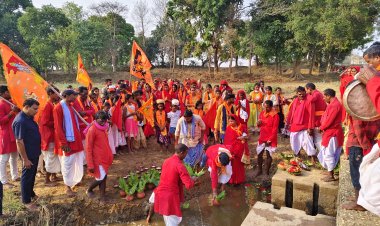 मुख्यमंत्री श्री विष्णुदेव साय के गृह निवास बगिया में शुरू हुआ चार दिवसीय रामनवमी महायज्ञ ,निकली भव्य कलश यात्रा में शामिल हुए हजारों श्रद्धालु......