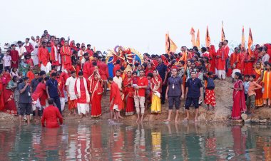 मुख्यमंत्री श्री विष्णुदेव साय के गृह निवास बगिया में चार दिवसीय रामनवमी महायज्ञ धूमधाम से हुआ समापन, माता रानी की प्रतिमा का किया गया विसर्जन......